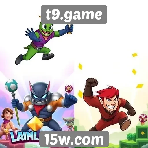 Destaques dos jogos mais populares em t9.game